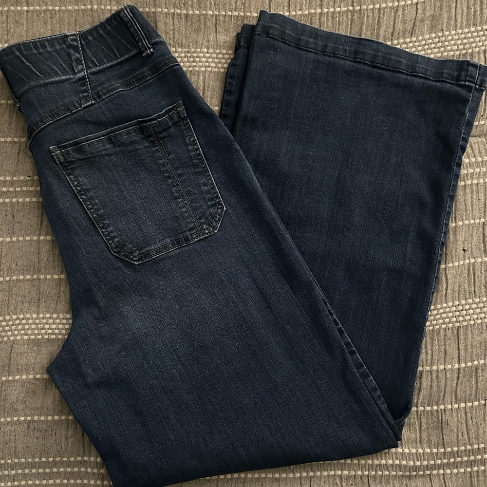Wit and Wisdom ‘Ab’solution Skyrise Wide Leg Jeans-10